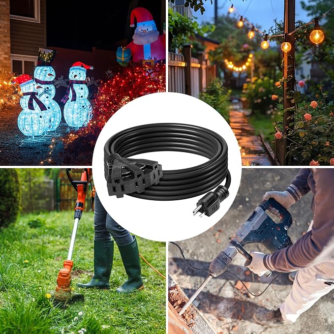 BN-Link's 2 Pack Outdoor Extension Cord Set is Ideal - Image 7