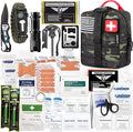 EVERLIT 250 Pieces Survival First Aid Kit IFAK EMT Molle Pouch Survival Kit by EVERLITSURVIVAL