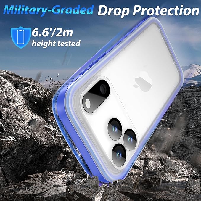 SPORTLINK for iPhone 17 Pro Max Case, IP68 Waterproof Military Protective Full - Image 3