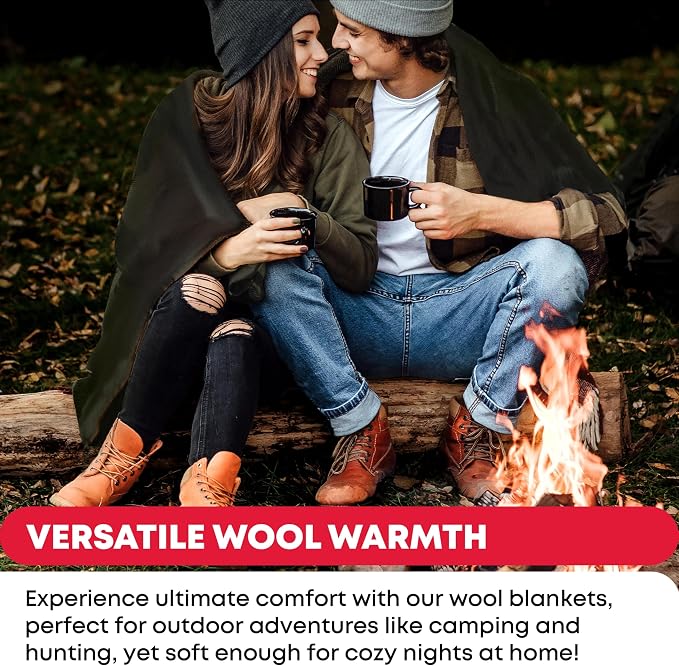 Ever Ready First Aid Military Wool Blanket - Image 4
