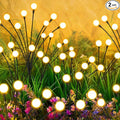 Solar Lights Outdoor-2Pack 16LEDs Solar Garden Firefly Lights Outside, Solar by Unknown