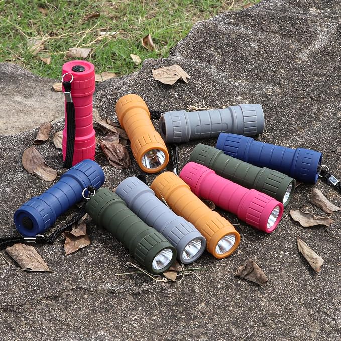 10-Pack Professional Outdoor Mini Flashlights Set, Super Bright 100 Lumen LED - Image 8