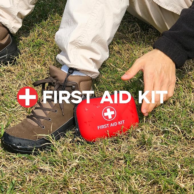Prelady 138 Pcs Mini First Aid Kit Travel Size, TSA Approved Small First Aid Kit - Image 2