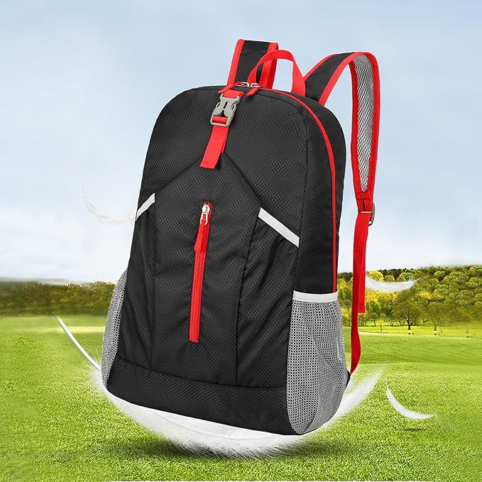 levayhill 25L Foldable Hiking Backpack Lightweight Packable Basic-Daypack - Image 5