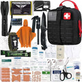 Everlit Survival Upgraded Survival First Aid Kit Emergency Gear Trauma Kit by EVERLITSURVIVAL