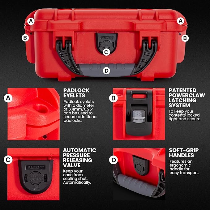 NANUK 904 Waterproof First Aid Kit 110pcs – Durable, Pre-Stocked First Aid - Image 5