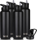 HASLE OUTFITTERS 40oz Stainless Steel Water Bottle, Vacuum Insulated Double by HASLEOUTFITTERS