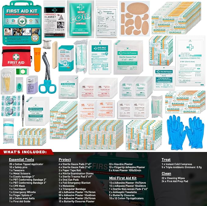 General Medi 360 Pieces Hardcase First Aid Kit - Image 2