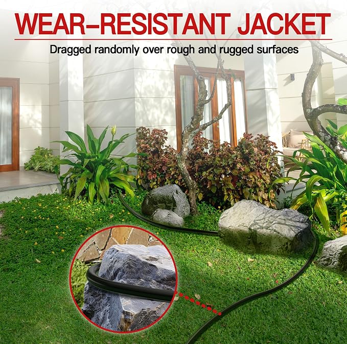 16/3 13A 125V 1625W 30 FT Outdoor Extension Cord Waterproof, Weatherproof & - Image 6