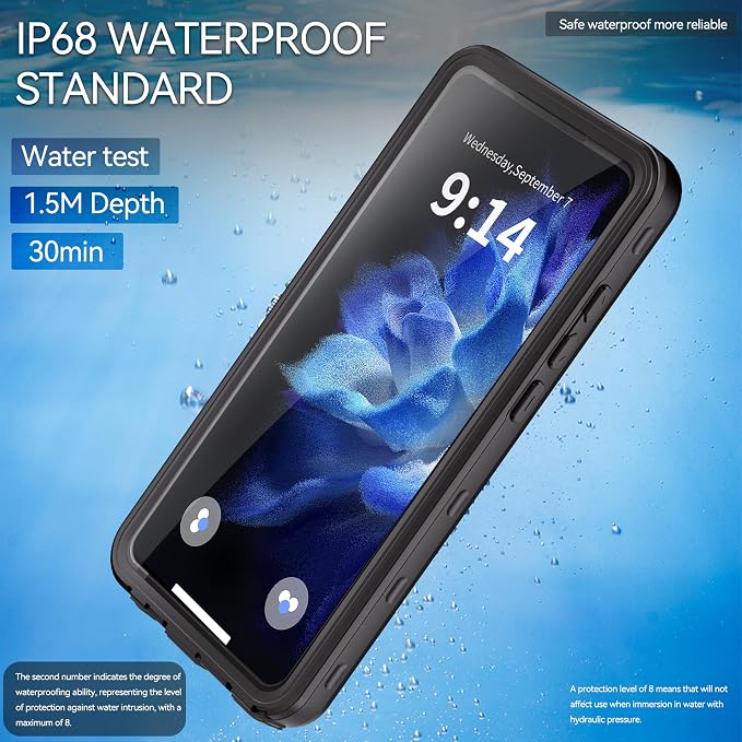 Lunivop Compatible with Motorola Moto G Stylus 5G 2025 Case 6.7'' Waterproof - Image 3