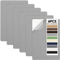 Canvas Patch 5.5 x 8 Inches 6Pcs Self-Adhesive Waterproof Canvas Patch Kit by Unknown