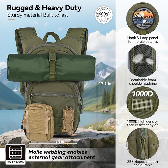 MARCHWAY Tactical Molle Hydration Pack - Image 2