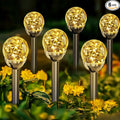 SOLPEX Solar Garden Lights String, 6 Pack Outdoor Christmas Decoration Warm by Solpex