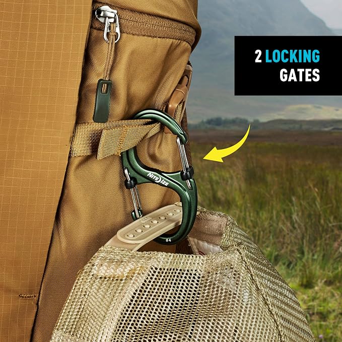 Nite Ize S-Biner XT SlideLock Dual Carabiner - Image 6
