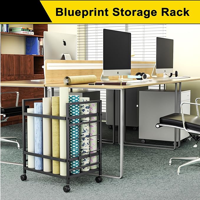 Blueprint Storage Rack, Used for Storing - Image 2
