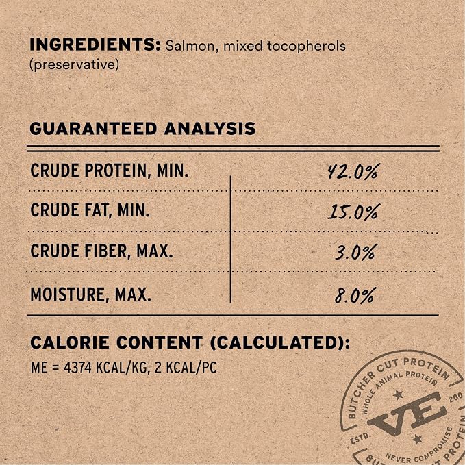 Vital Essentials Freeze Dried Cat Treats | Salmon Bites, Single Protein | - Image 3