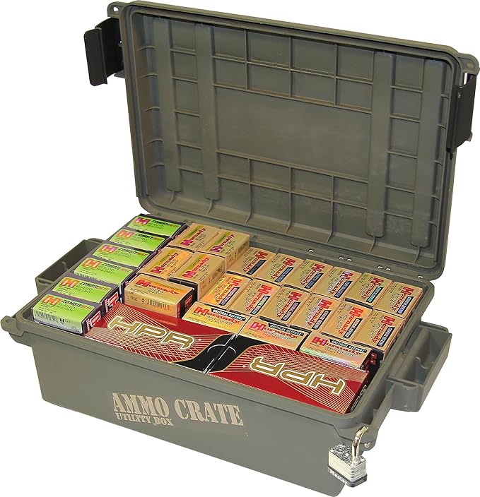 MTM ACR4-18 Ammo Crate Utility Box-Carry up to 65lbs of gear-Stackable design - Image 3