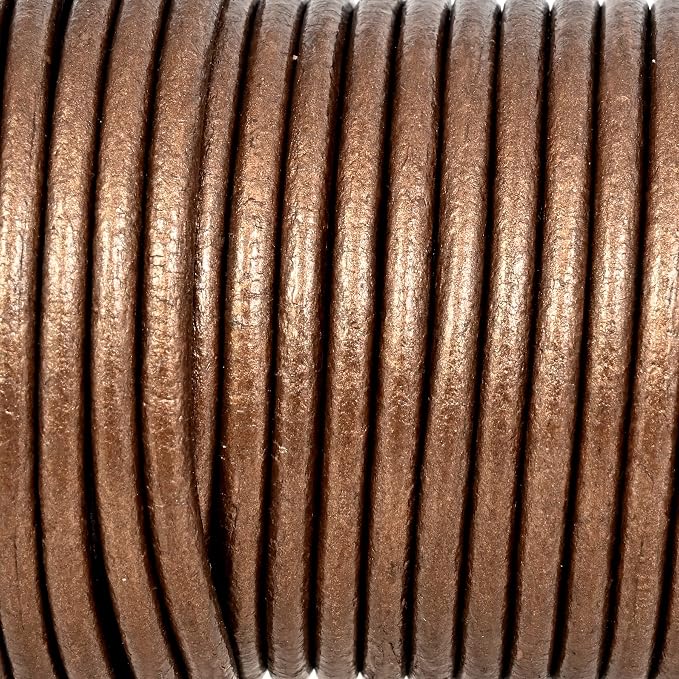 GENIQUE Real/Genuine Round Leather String Cord - Image 4