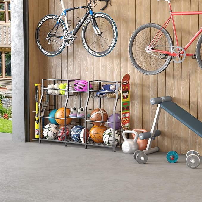 Garage Sports Equipment Organizer - Image 6