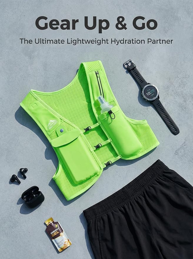 Zelvot Running Vest for Women Men, USA Original Patent, Adjustable Chest Straps - Image 7