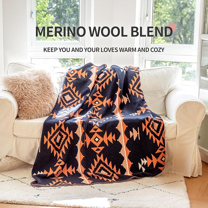 ACUSHLA Merino Wool Blend Blanket - Image 4