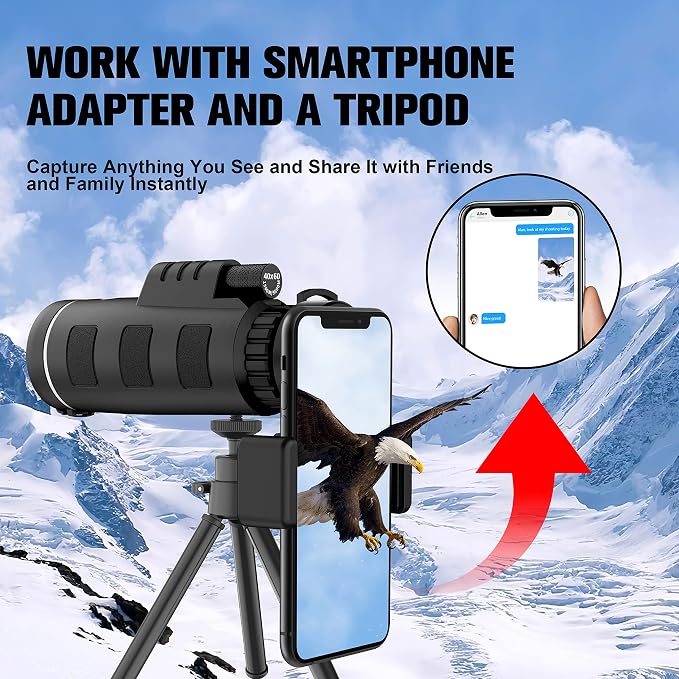 40x60 High Definition Monocular Telescope - Image 5