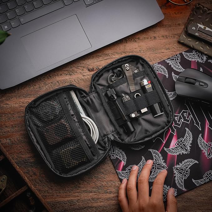TACTICAL GEEK EDC Compact Waist Pocket Pouch, Men EDC Pouch Organizer, Utility - Image 8