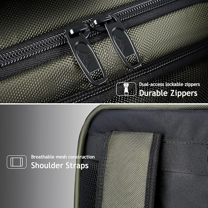 MATEIN Extra Large 45L Travel Backpack, Airline Approved Carry on Backpack - Image 7