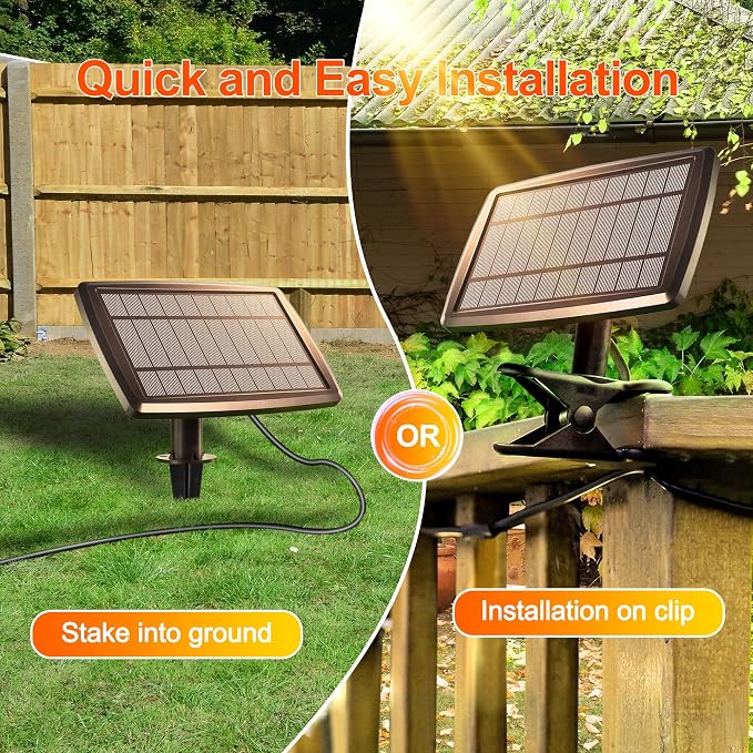 Stright 55FT Solar String Lights Outside Waterproof Remote Control - Image 7