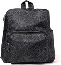 Baggallini Women's Carryall Packable Backpack, Midnight Blossom by baggallini