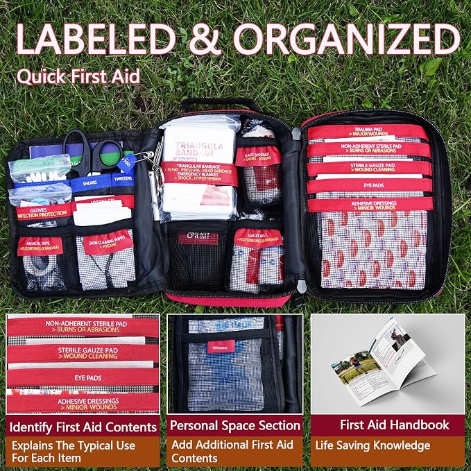 First Aid Kit, Professional Trauma First Aid Kit - Image 2