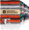Hydration Nation Authentic Extra Large Mexican Blanket by ZulayKitchen