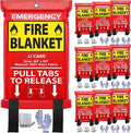 JJ CARE Fire Blanket – 10 Packs by JJCARE
