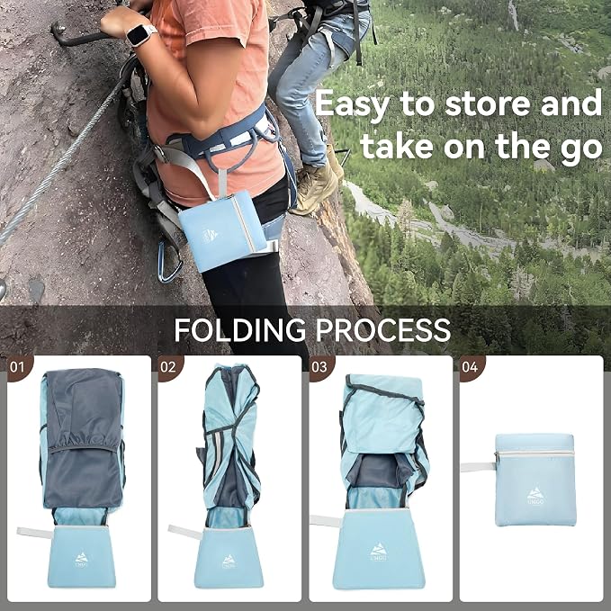 15L Small Hiking Backpack for Women Men Lightweight Packable Backpack Foldable - Image 7