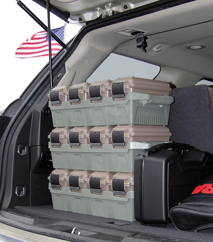 MTM AC4C 4-Can Ammo Crate, 30 Caliber, Convenient size, Easy Carry and - Image 3