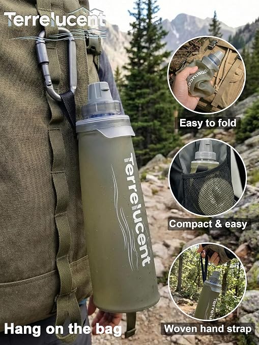 750ML Collapsible Water Bottle - Image 4