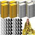300 Pcs Emergency Blanket and Sock Bulk, Emergency Thermal Space Blankets by Unknown