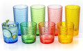 15oz and 22oz Colorful Acrylic Glasses Drinkware, Honeycomb Stackable by MIYOPESI