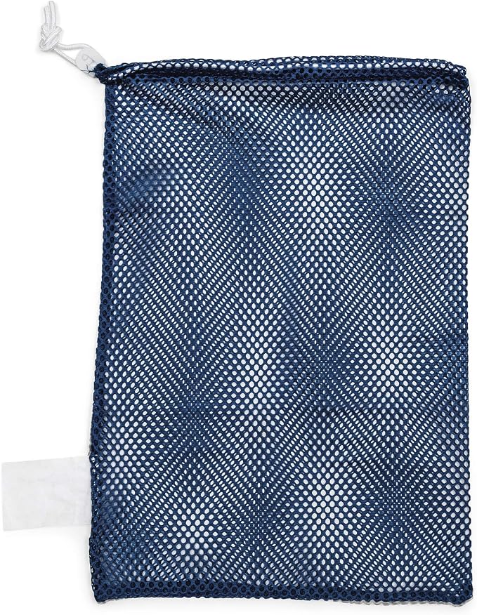 Champion Sports Mesh Equipment Bag – Heavy-Duty Nylon Drawstring Bag by ChampionSports