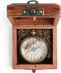 Handmade Antique Vintage Brass Compass | Exquisite Nautical Compass | Home by Super7One