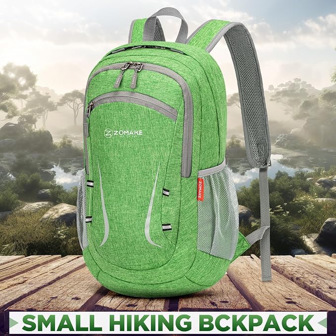ZOMAKE Ultra Lightweight Packable Backpack 20L, Small Foldable Backpacks Hiking - Image 6