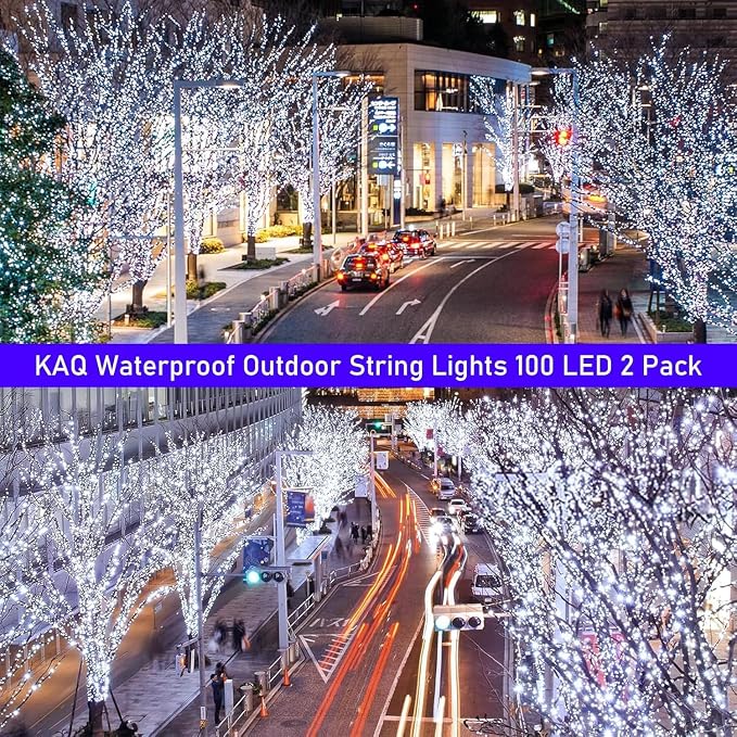 Upgrade 2Pack 200LED Solar String Lights - Image 6