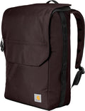 Carhartt 21L Top-Load Backpack, Durable Water Resistant Coated Canvas Base W/ by Carhartt