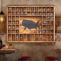 Large Shot Glass Display Case by WelcometoTristcily