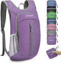 ZOMAKE 10L Ultra Lightweight Packable Backpack, Small Daypack Light Foldable by ZOMAKE