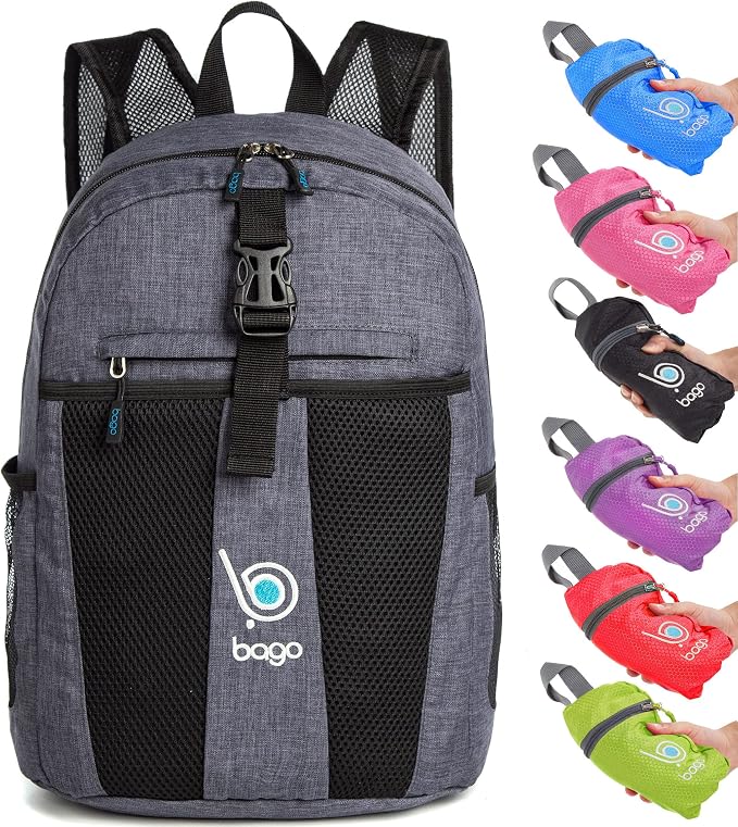Bago Lightweight Backpack for Hiking Backpack for Women and Men - 25L Travel by BagoTravelBags