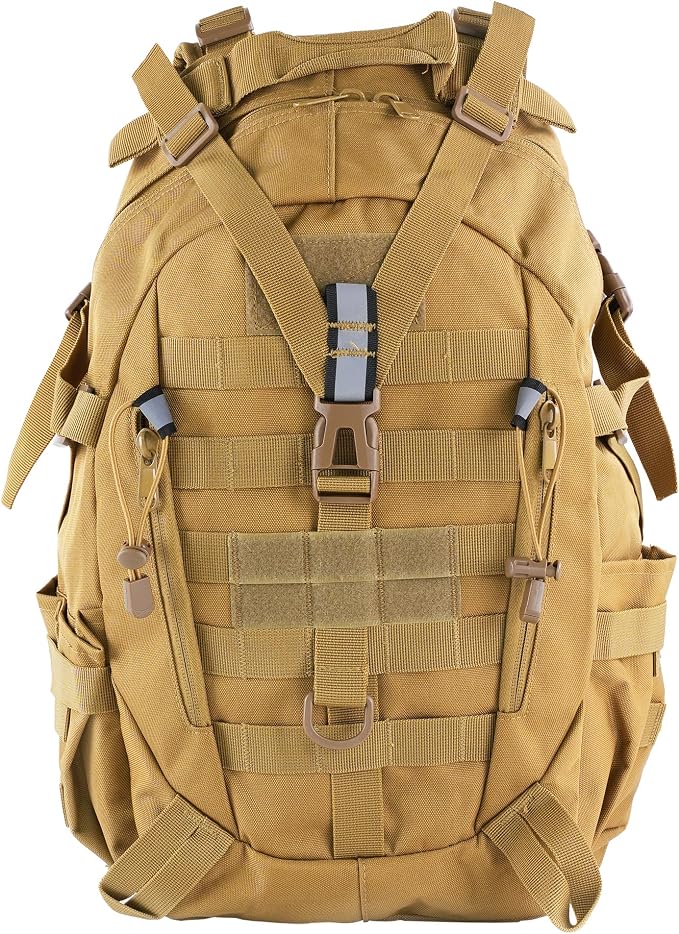 aiGear Tactical Backpack for Men, 25L Military Backpack, 3-Day Bug Out Bag for by aiGear