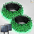 JMEXSUSS 2 Pack Solar String Lights Outdoor Waterproof, Total 400 LED 151FT by JMEXSUSS