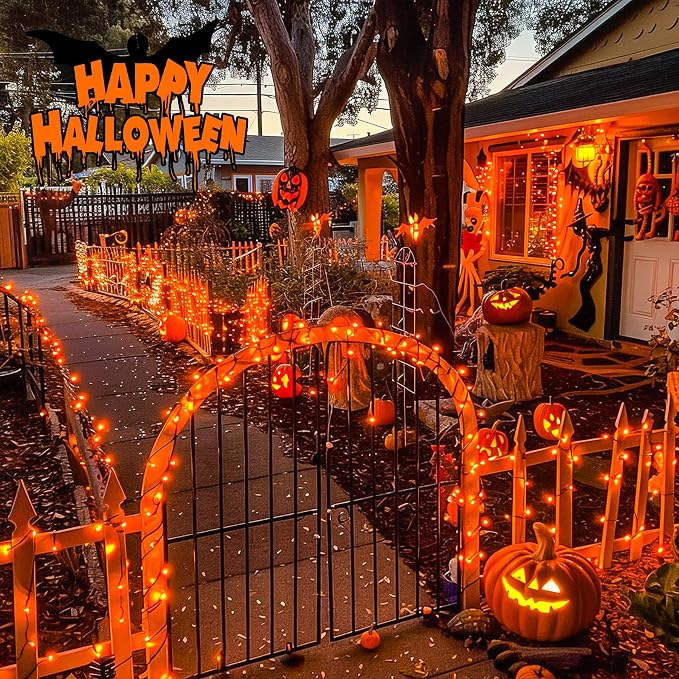 JMEXSUSS 2 Pack Solar String Lights Outdoor Waterproof, Total 400 LED 151FT - Image 8