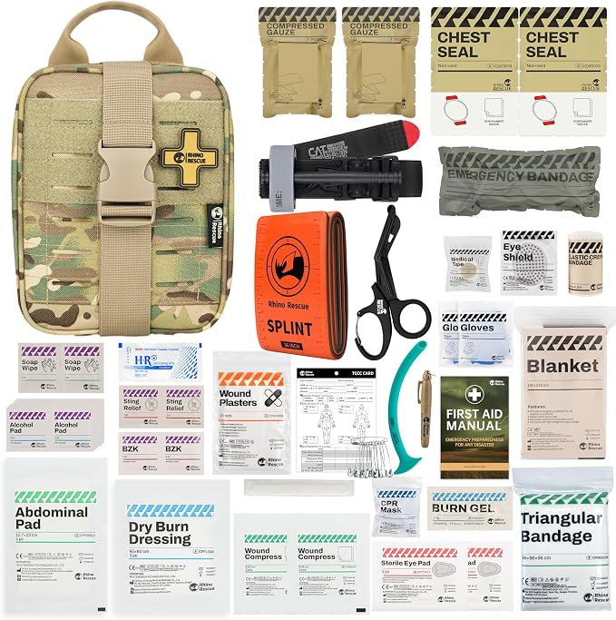 RHINO RESCUE IFAK Trauma Kit by RHINORESCUE